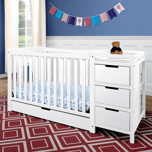 Graco Remi 4in1 Convertible Crib and Changer with Storage & Reviews